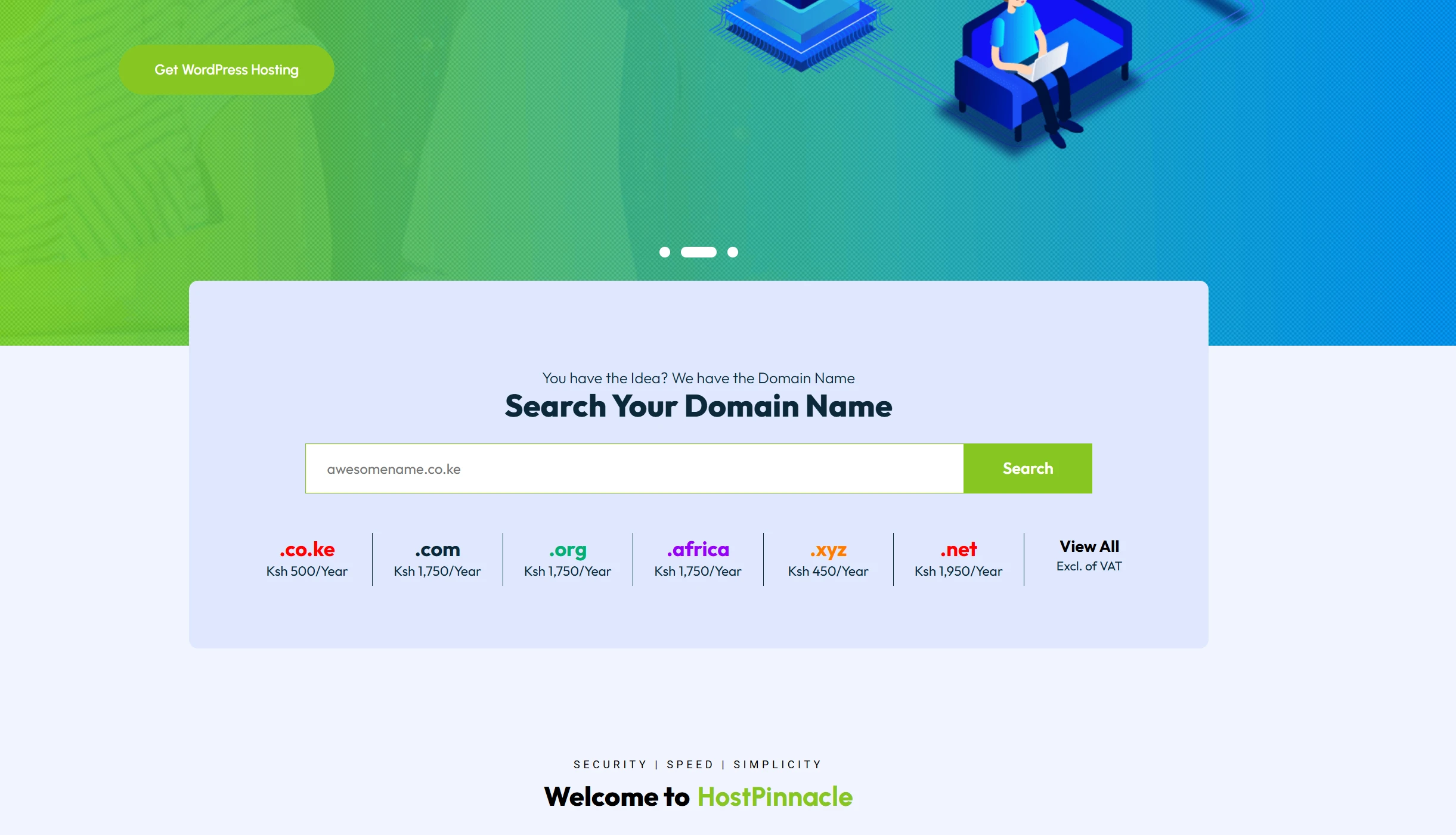 HostPinnacle Kenya Review: Domains, Hosting and VPS Options